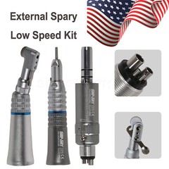 NSK Style Dental Slow Low Speed Handpiece Contra Angle Straight Motor 2/4Hole YP