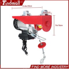 Findmall 1320lbs Electric Hoist 328ft/100m Wireless Remote Control 110V 1150W