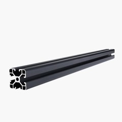 4PCS 39.4 in (1000 mm) T Slot 4040 Aluminum Extrusion Anodized Linear Rail