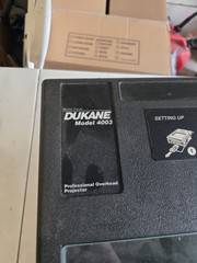 Dukane 4003 Professional Overhead Projector 28A4003 Tested Working Portable