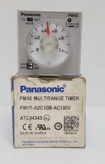 PANASONIC PM4S MULTI RANGE TIMER PM4S-A2C10M-AC120V