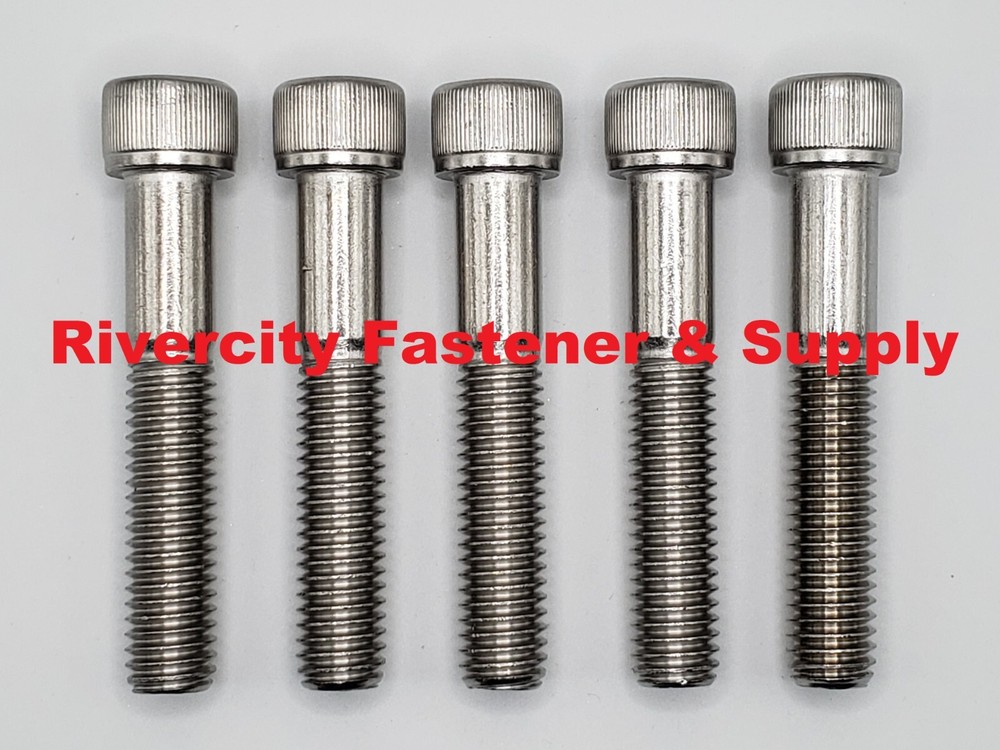 7/16-14 x 2-1/2 Socket Allen Head Cap Screws Stainless 7/16×14 x 2.5 Bolts