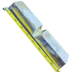 Pure Tin Notch Bar ~ 4 lbs Grade A