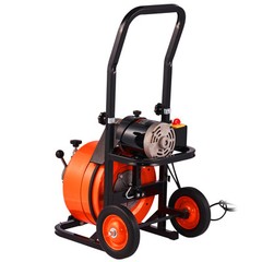 VEVOR Drain Cleaner Machine Electric Drain Auger 75 FT x 1/2 In Auto Feed