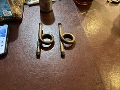 1/4″ Straight Brass Steam Gauge Siphon Loop (180°)