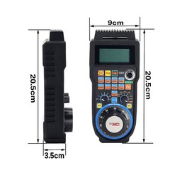 【US】4 Axis Electronic Wireless Handwheel Manual Control CNC Mach3 USB Handle MPG