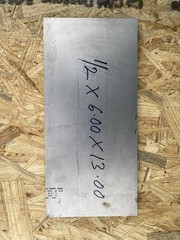 Titanium Plate 6.00 ”X 13.00 ”X 1/2”THK 6AL-4V Grade 5
