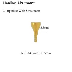 US Dental Healing Abutment Closure Compatible With Straumann ITI BoneLevel NC/RC