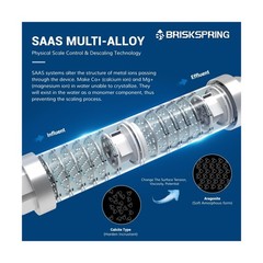 Salt Free Water Descaler Whole House, Scale Water Softener Syst… USA FAST SHIP