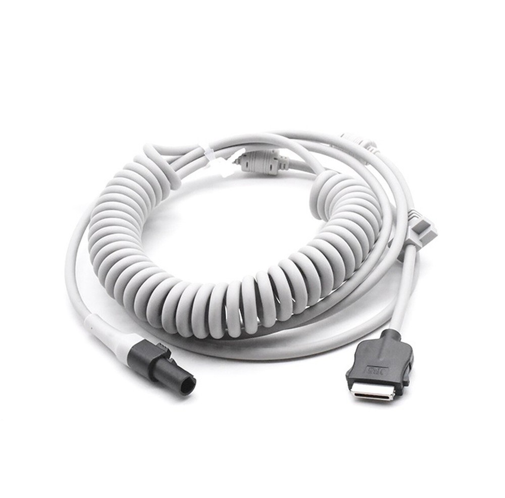 GE Marquette CAM 14 Coiled 15FT EKG Trunk Cable 2016560-002 – Same Day Shipping