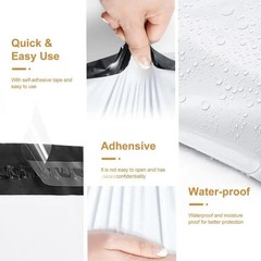 100 Pcs Poly Mailers Shipping Bag ， Self-Sealing Shipping Bags