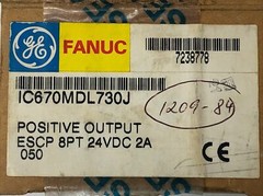 GE Fanuc IC670MDL730J Pos Output Module Escp 8pt Grp 24VDC