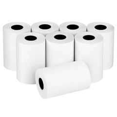 Thermal Receipt Paper 21/4 Inch x 55 Ft Credit Card Machine POS Printer 8 PCS