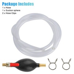 Gas Transfer Siphon Pump Gasoline Siphone Hose Oil Water Fuel Transfer Hand Pump