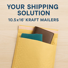 ANY SIZE KRAFT BUBBLE MAILERS SHIPPING MAILING PADDED BAGS ENVELOPES SELF SEAL