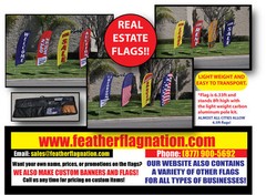 Feather Flag Kit CARRY TRAVEL BAG for easy transport of feather flags & Hardware