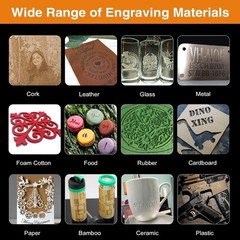 Used Atomstack A5 Pro Laser Engraver 40W DIY CNC Cutter for Wood Metal 410x400mm