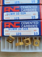 10 pcs. SCMM-32-52A American National Carbide Grade 125 Inserts