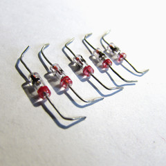 Germanium GOLD BONDED Diode Similar 1N34 ITT BKC SERIALIZED Formed DO-7, 1 PIECE