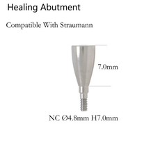 US Dental Healing Abutment Closure Compatible With Straumann ITI BoneLevel NC/RC