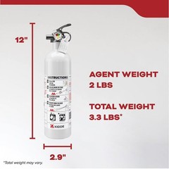 Kidde Fire Extinguisher for Vehicles, Cars, Single Use 5BC