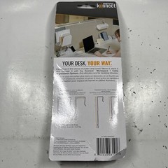 Bostitch Konnect Rail Cubicle Hangers Kit Adjustable2 Pack Weight Limit 3 Pounds