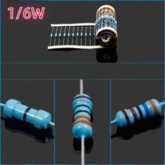 10pcs 1/6W 1% Metal Film Resistors Choose From 130 Values 10pcs Kits US Ship