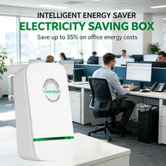 New Universal Energy-Saving Box, Reduce Electricity Bills, Plug-And-Play, Power