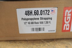 Pac Strapping Hand Grade Polypropylene Strapping 1/2″ W x 7200′ L 16″ x 6″ Core