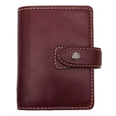 Filofax Malden 021734 Personal Organizer Mini Burgundy Leather Japan Authentic