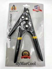 Cable Tie Tensioning Tool Durable Steel, Comfortable Handles, for HVAC and Trade