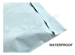 25-1000 POLY MAILER BAGS – HouseLabels – 2.35 MIL Thick White Shipping Envelopes