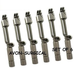 GERMAN 6 Pieces Matrix Tofflemire Retainer Universal Bands Dental INSTRUMENTS