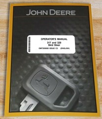 John Deere 317, 320 Skid Steer Loader Owners Operators Manual – OMT205050