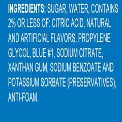 Hypothermias BLUE BUBBLE GUM Flavor Syrup 🍧 Snow Cone machine Shaved Ice QUART