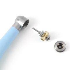 E-generator Dental High Speed Handpiece LED Fiber Optic Turbine Light Body 4hole