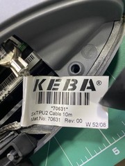 KEBA Sx Teach Pendant Unit-2 3HAC023195-001/04 & 10M Cable US Free Tax