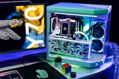 HYTE Y70 Modern Aesthetic Gaming Computer Case (Snow White)