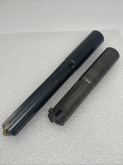 Lot Of (2) Allied Replaceable Tip Spade Drill Holders, 20621-1250 and Unknown