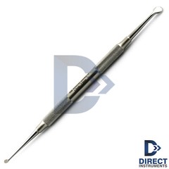 5 Pieces Dental Molt #4 Elevator Periosteal Bone Curette Surgical Instruments