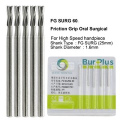 Wave Dental Surgical Burs Round Carbide Surgical Length Bur 25mm FGOS High Speed
