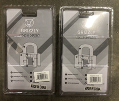 (2x) Top Security Shipping Container/Garage/Trailer Padlock HeavyDuty SolidSteel