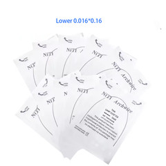 1pc/pack Dental Orthodontic TMA Beta Ti-Mo Arch Wires Rectangular Ovoid Form