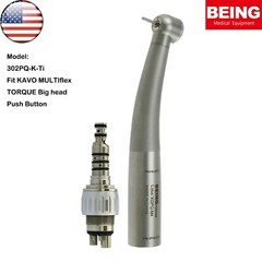 US BEING Dental High Speed Handpiece Fiber Optic LED fit KAVO Coupler 4/6 Holes