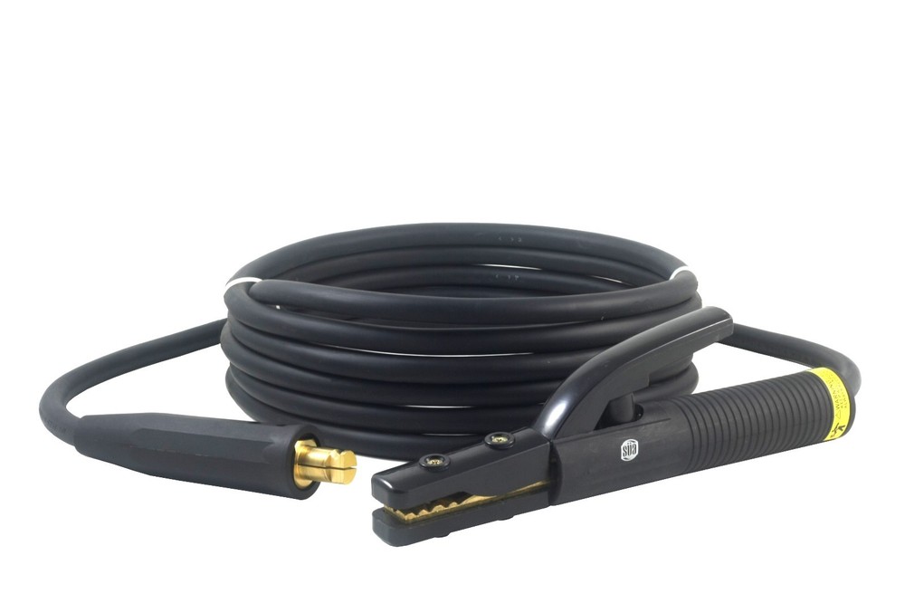 350 Amp Electrode Holder Welding Lead – LC40 Connector 1/0 AWG Cable (25 FEET)