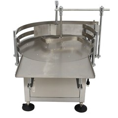 23.6″ Automatic Bottle Accumulation Table Bottle Unscrambler Collecting Machine