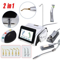 2IN1 Dental Piezo Surgery & Implant Motor Device SURGIC TOUCH BoneCutter Machine