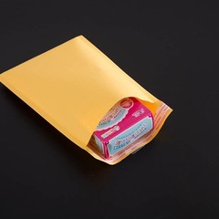 1Pc 4×8″ Self Seal Kraft Bubble Mailers Padded Envelopes Yellow Shipping Bags