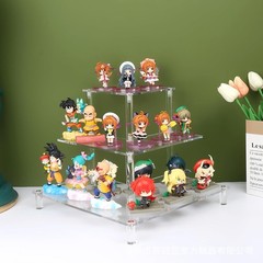 3 Tier Acrylic Display Riser, Display Stand for Amiibo Funko POP Figures, Cor…