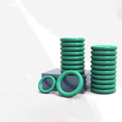 Metric Vitons Rubber FKM O Ring Seals 2.2mm Cross Section 2.4mm-75.6mm ID